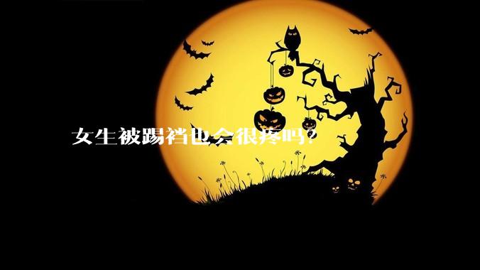 女生被踢裆也会很疼吗？