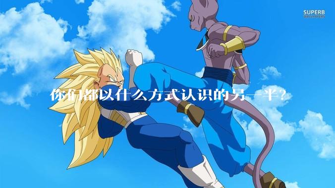 你们都以什么方式认识的另一半？