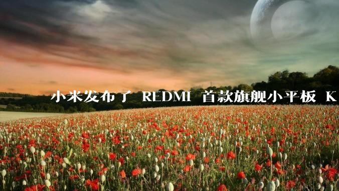 小米发布了 REDMI 首款旗舰小平板 K Pad，仅 8.8 英寸，小巧便携，如何评价这一设计？